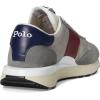 imagePOLO RALPH LAUREN Mens Train 89 SuedePaneled SneakersTonal GreyWineNavy