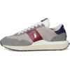 imagePOLO RALPH LAUREN Mens Train 89 SuedePaneled SneakersTonal GreyWineNavy