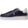 imagePolo Ralph Lauren Mens Masters Court Logo Leather SneakerNavy