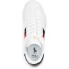 imagePolo Ralph Lauren Mens Suede LeatherHTR AeraSneakershigh Top LaceWhiteRedBlue