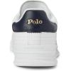 imagePolo Ralph Lauren Mens Suede LeatherHTR AeraSneakershigh Top LaceWhiteRedBlue