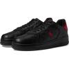 imagePolo Ralph Lauren Mens Masters Court Logo Leather SneakerBlack