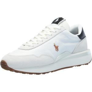 imagePOLO RALPH LAUREN Mens Train 89 SuedePaneled SneakersDeckwash WhiteMulti Pp