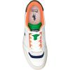 imagePolo Ralph Lauren Mens Court Sport LeatherSuede SneakerWhiteNavyOrange