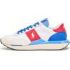 imagePolo Ralph Lauren Mens Train 89 SuedePaneled SneakerWhiteBlueRed