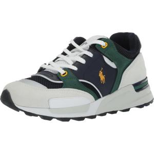 imagePolo Ralph Lauren Mens Trackster 200 SneakerNavyForestGold