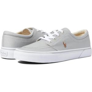 imagePolo Ralph Lauren Mens Faxon Low Rubber Fashion SneakerSoft GreyMulti