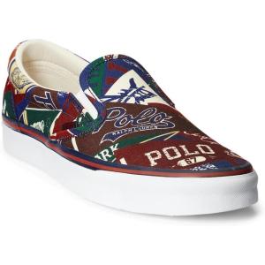 imagePolo Ralph Lauren Mens Printed Textile Keaton SlipOnPreppy Rally