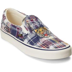 imagePolo Ralph Lauren Mens Printed Textile Keaton SlipOnTiger Patchwork Multi