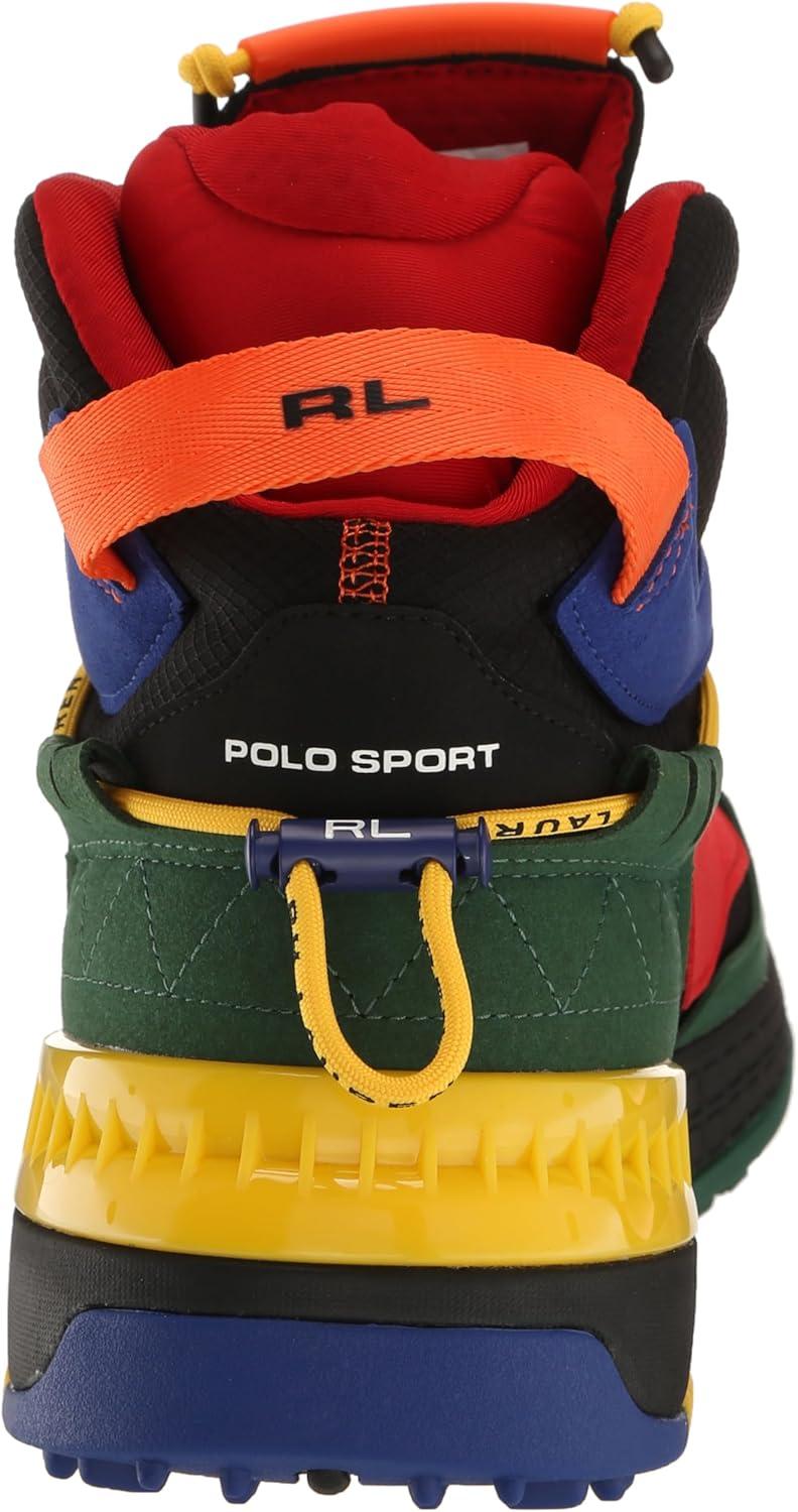 imagePolo Ralph Lauren Mens Ps200 Hightop SneakerBlack Multi