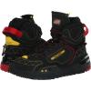 imagePolo Ralph Lauren Mens Ps200 Hightop SneakerBlackRedYellow