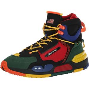 imagePolo Ralph Lauren Mens Ps200 Hightop SneakerBlack Multi