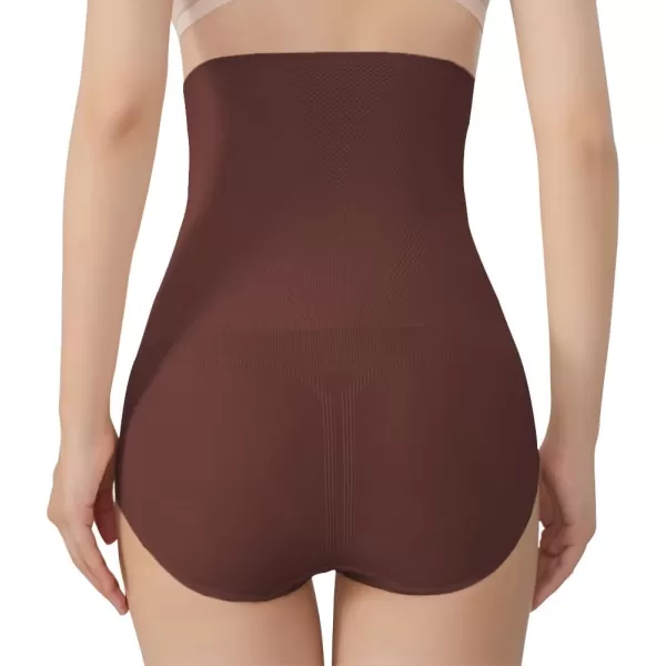 BELONGSCI Shapewear for Women Tummy Control Panties High Waist Lingerie Bodysuit Butt Lifter Body Shaper UnderwearE2 Coffee