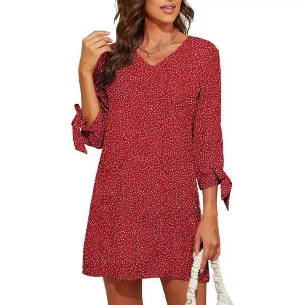 Q2: Polka Dot Wine Red