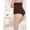 imageBELONGSCI High Waist Tummy Control Thong Shapewear for Women Body Shaper Underwear Seamless Shaping Thong Panties Girdle