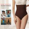 imageBELONGSCI High Waist Tummy Control Thong Shapewear for Women Body Shaper Underwear Seamless Shaping Thong Panties Girdle