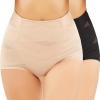 imageBELONGSCI Tummy Control Shapewear Panties for Women Body Shaper Slimming Shapewear Underwear Girdle Panty