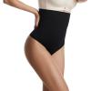 imageBELONGSCI Tummy Control Thong Shapewear for Women Body Shaper Underwear Seamless Shaping Thong Thigh Slimming Technology