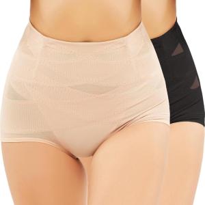 imageBELONGSCI Tummy Control Shapewear Panties for Women Body Shaper Slimming Shapewear Underwear Girdle Panty