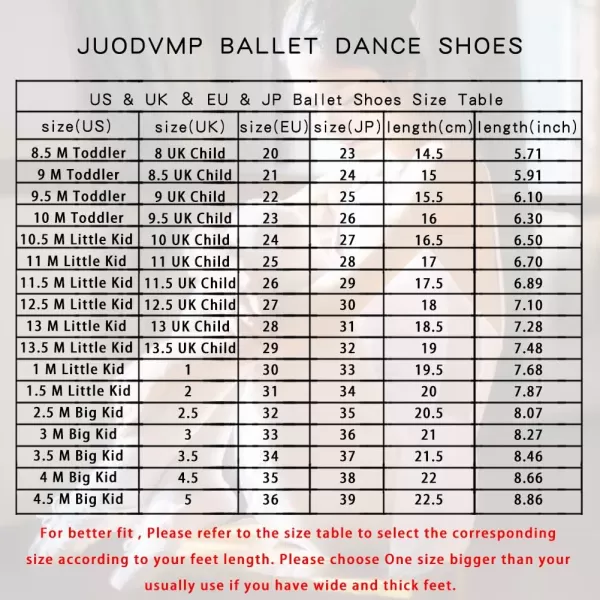 JUODVMP Girls Ballet Dance Shoes Satin Slippers Gymnastics Flats Split Sole with RibbonModel TJBLDMChampagne