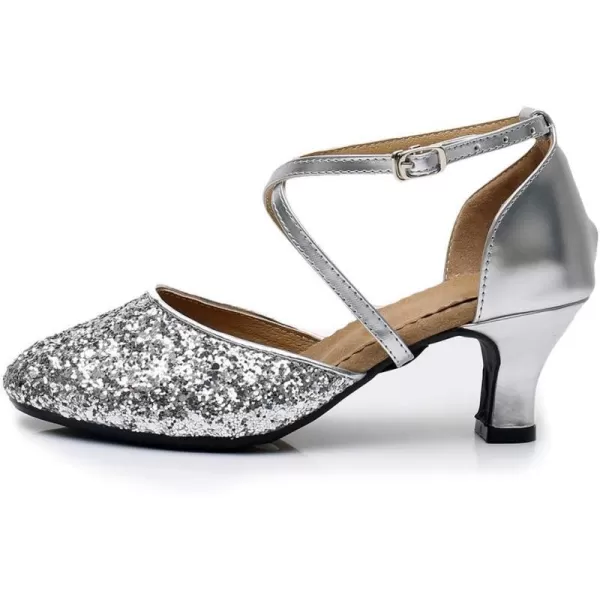 5.5cm Silver-rubber Sole-dy115