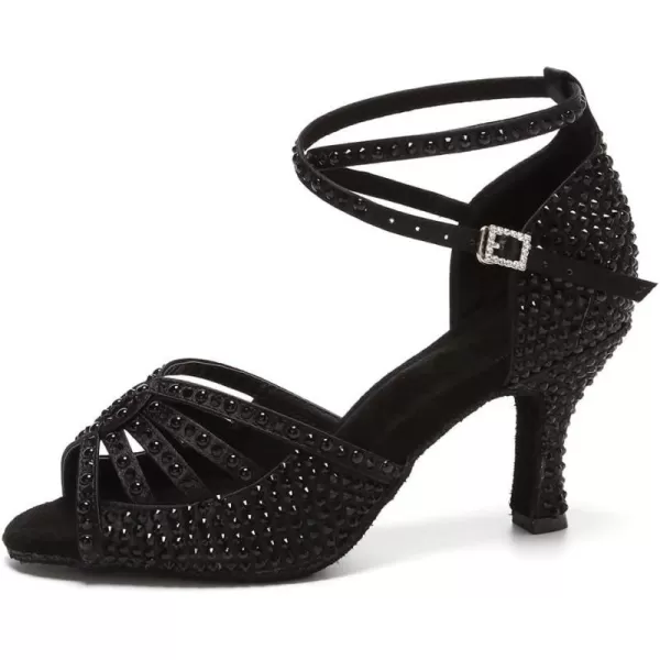 L430-black-3 Inch Heel