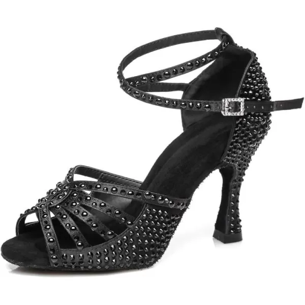 L430-black-3.5 Inch Heel