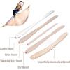 imageJUODVMP Ballet Pointe Shoes for Girls and Women Red Satin Professional Ballet Dance Shoes with Ribbon and Silica gel Toe PadsModel TJZJBL5 M US
