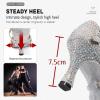 imageJUODVMP Womens Latin Dance Shoes Rhinestones Satin Ballroom Dancing Shoes Salsa Professional Dance ShoesSilver3 Heel