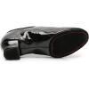 imageJUODVMP Women ampamp Men Latin Dance Shoes Practice Tie Up Closed Toe Standard Ballroom Teaching Performance Dance ShoesModel LHDNJBBlack2m352801lg