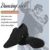 imageJUODVMP Women ampamp Men Latin Dance Shoes Practice Tie Up Closed Toe Standard Ballroom Teaching Performance Dance ShoesModel LHDNJBBlack5cmsuede Full Sole2805
