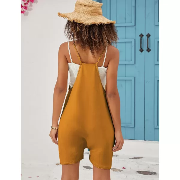 Tanming Rompers for Women Summer Casual Sleeveless Short Overalls Jumpsuits Shorts