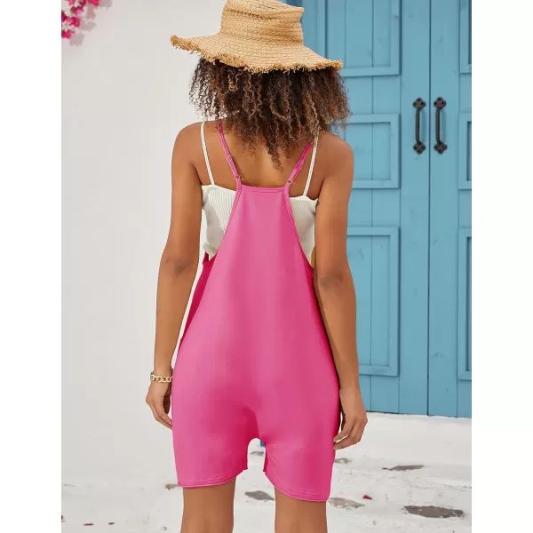 Tanming Rompers for Women Summer Casual Sleeveless Short Overalls Jumpsuits Shorts