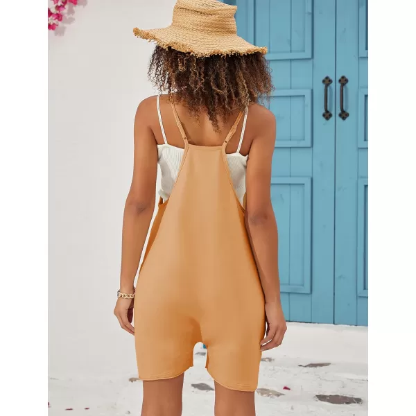 Tanming Rompers for Women Summer Casual Sleeveless Short Overalls Jumpsuits Shorts