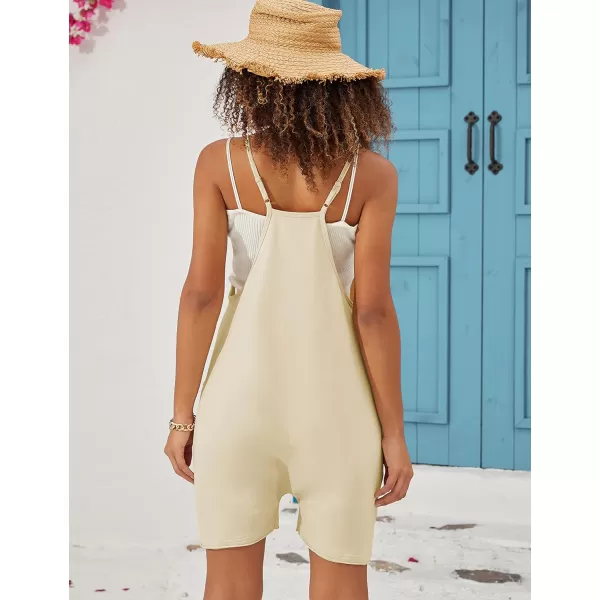 Tanming Rompers for Women Summer Casual Sleeveless Short Overalls Jumpsuits Shorts