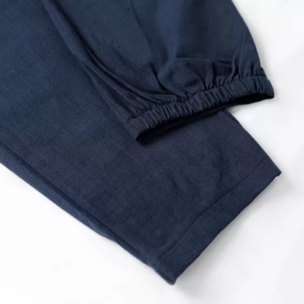 Tanming Linen Pants for Women Summer Casual High Waisted Drawstring White Beach Pant
