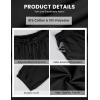 imageTanming Womens Baggy Sweatpants Barrel Leg Trousers Elastic Waisted Drawstring Lounge Joggers PantsBlack