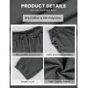 imageTanming Womens Baggy Sweatpants Barrel Leg Trousers Elastic Waisted Drawstring Lounge Joggers PantsDark Grey