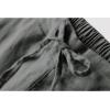 imageTanming Linen Pants for Women Summer Casual High Waisted Drawstring White Beach PantDark Grey