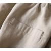 imageTanming Linen Pants for Women Summer Casual High Waisted Drawstring White Beach PantKhaki03