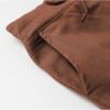 imageTanming Linen Pants for Women Summer Casual High Waisted Drawstring White Beach PantRust