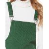 imageTanming Womens Corduroy A Line Cute Jumper Pinafore Bib Overall Mini Dress SkirtArmy Green