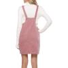 imageTanming Womens Corduroy A Line Cute Jumper Pinafore Bib Overall Mini Dress SkirtPink