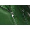 imageTanming Womens Faux Leather Moto Biker Short Coat JacketA Green