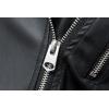imageTanming Womens Faux Leather Moto Biker Short Coat JacketI Black2