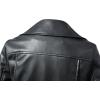 imageTanming Womens Faux Leather Moto Biker Short Coat JacketI Black2