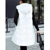 imageTanming Womens Long Puffer Vest Casual Sleeveless Puffy Jacket with Removable HoodWhite