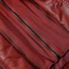 imageTanming Womens Removable Hooded Faux Leather JacketsWine Red