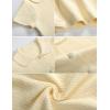 imageTanming Womens Cardigan Sweaters Soft Chunky Knit Top Short Sleeve Button Loose Outerwear SweaterBeige