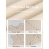 imageTanming Womens Cotton Linen Suit Vest Summer Casual Sleeveless Button Down Tank Tops Fashion Work WaistcoatApricot
